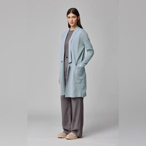 Soia & Kyo Benela Cardigan Breeze coatigan long line classic  minimalist sz M